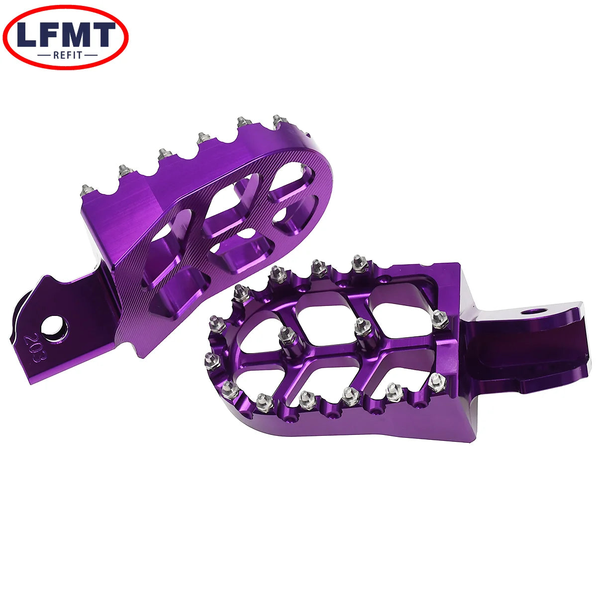   Motorcycle CNC Foot Pegs Pedal Mounting Pedals Retrofit Bracket For Sur-Ron Light Bee S X Electric Off-Road Bike