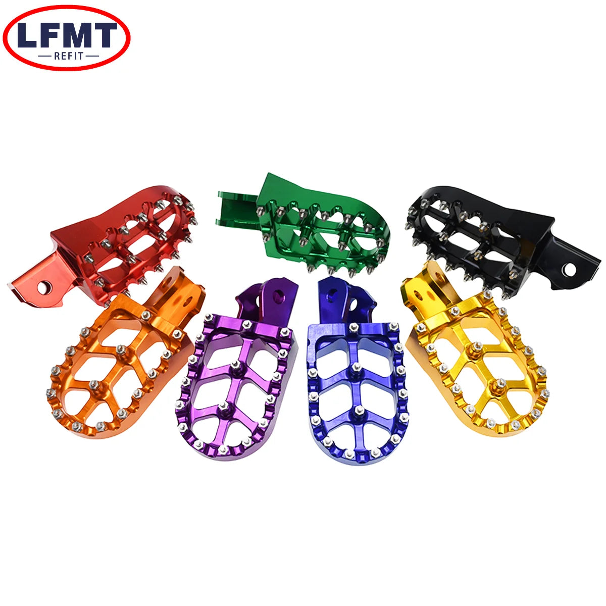   Motorcycle CNC Foot Pegs Pedal Mounting Pedals Retrofit Bracket For Sur-Ron Light Bee S X Electric Off-Road Bike