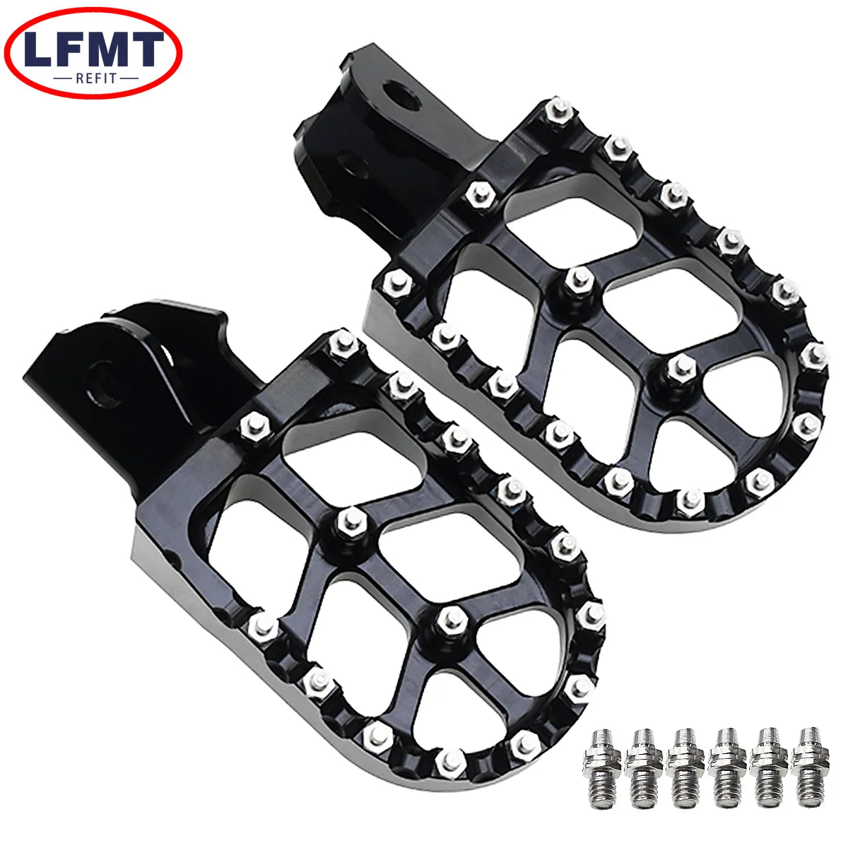   Motorcycle CNC Foot Pegs Pedal Mounting Pedals Retrofit Bracket For Sur-Ron Light Bee S X Electric Off-Road Bike
