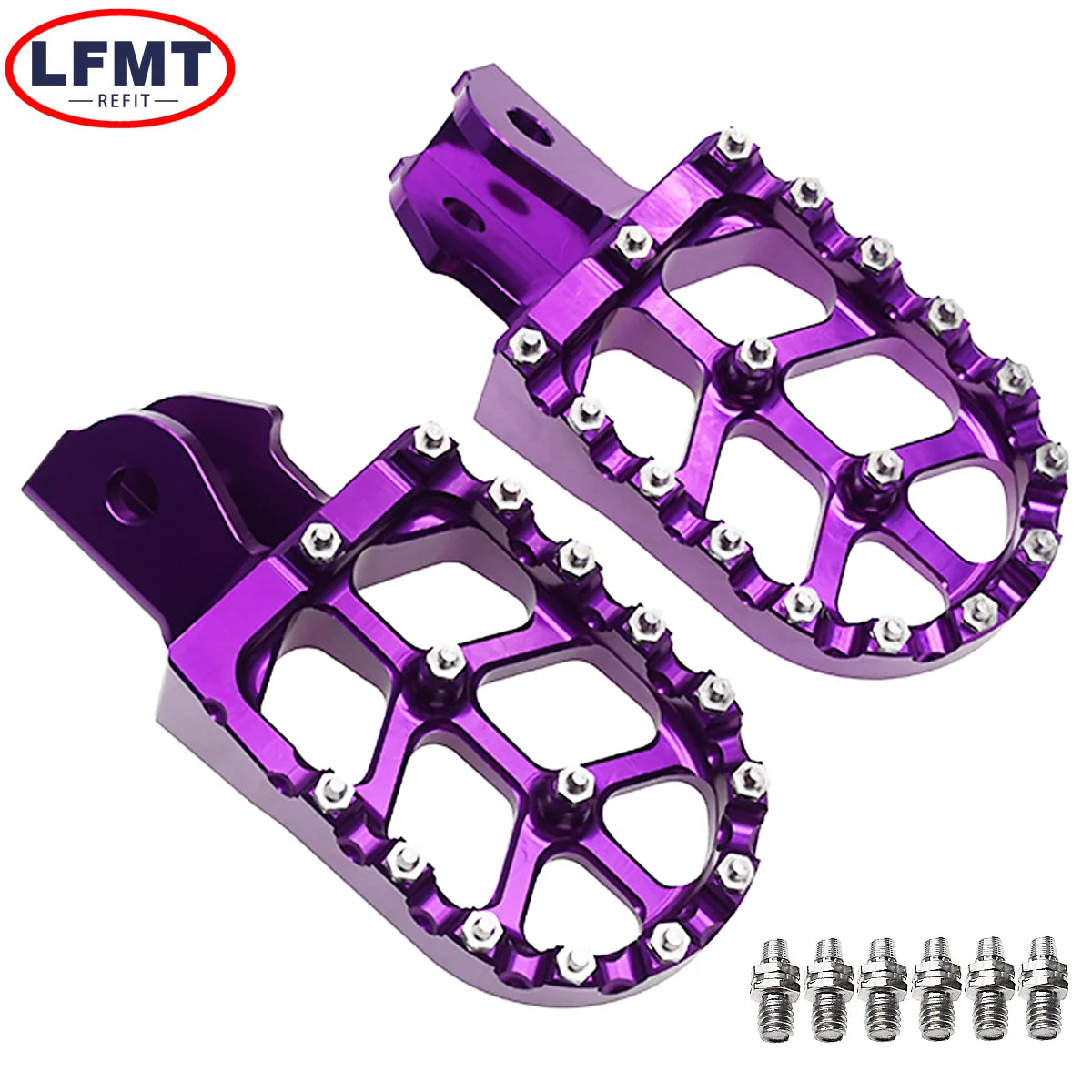   Motorcycle CNC Foot Pegs Pedal Mounting Pedals Retrofit Bracket For Sur-Ron Light Bee S X Electric Off-Road Bike