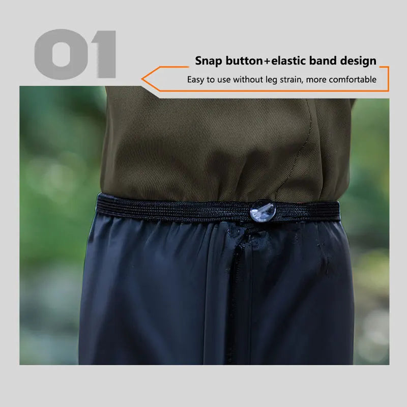   Motorcycle Shoe Covers - Waterproof Rain Footwear