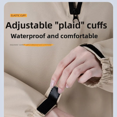   Full-Body Raincoat for Riding Bikes