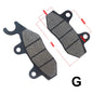 18-Type Hydraulic Brake Pads Set for Chinese Gas Bikes, Dirt Bikes, Taotao, Razor, T-Pro, Viper, Honda, Surron, Tektro, TRP & More G