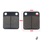 18-Type Hydraulic Brake Pads Set for Chinese Gas Bikes, Dirt Bikes, Taotao, Razor, T-Pro, Viper, Honda, Surron, Tektro, TRP & More J