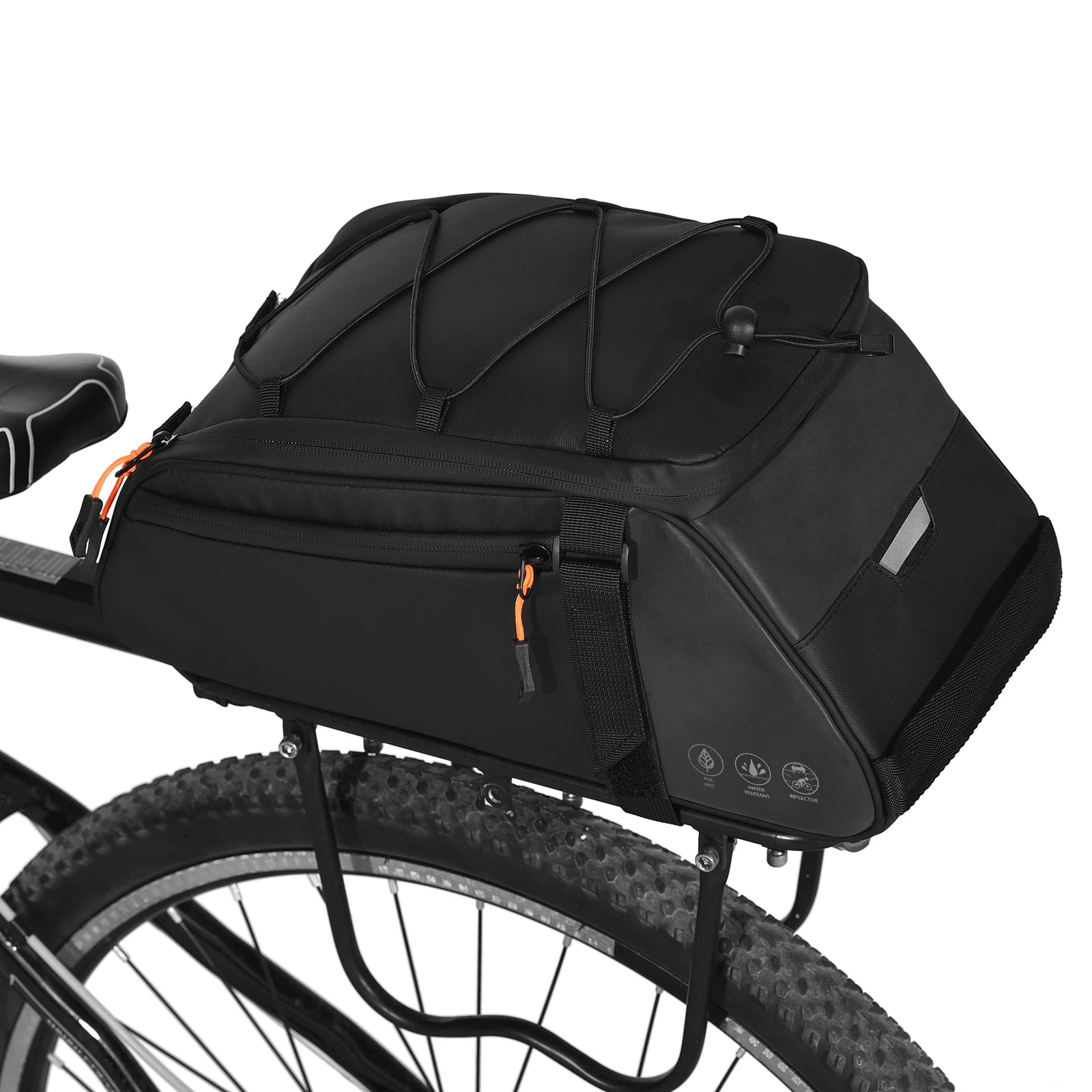reflective bike bag