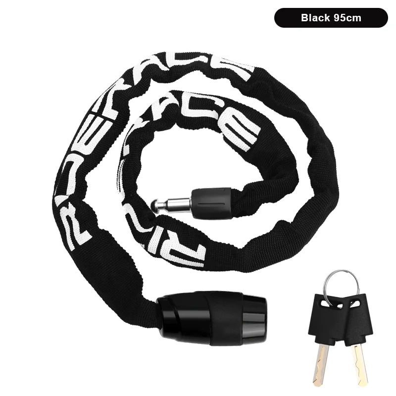 riderace cycle lock with dual keys