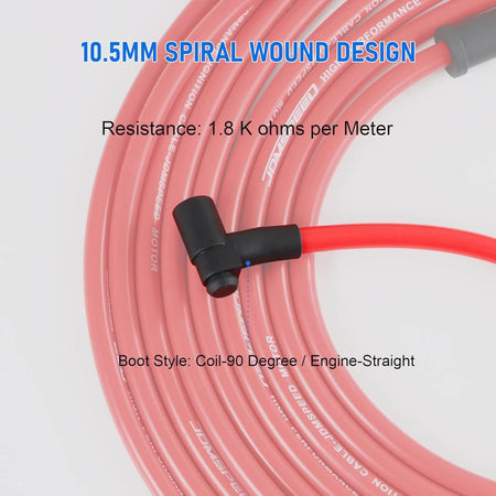 round performance ignition cables