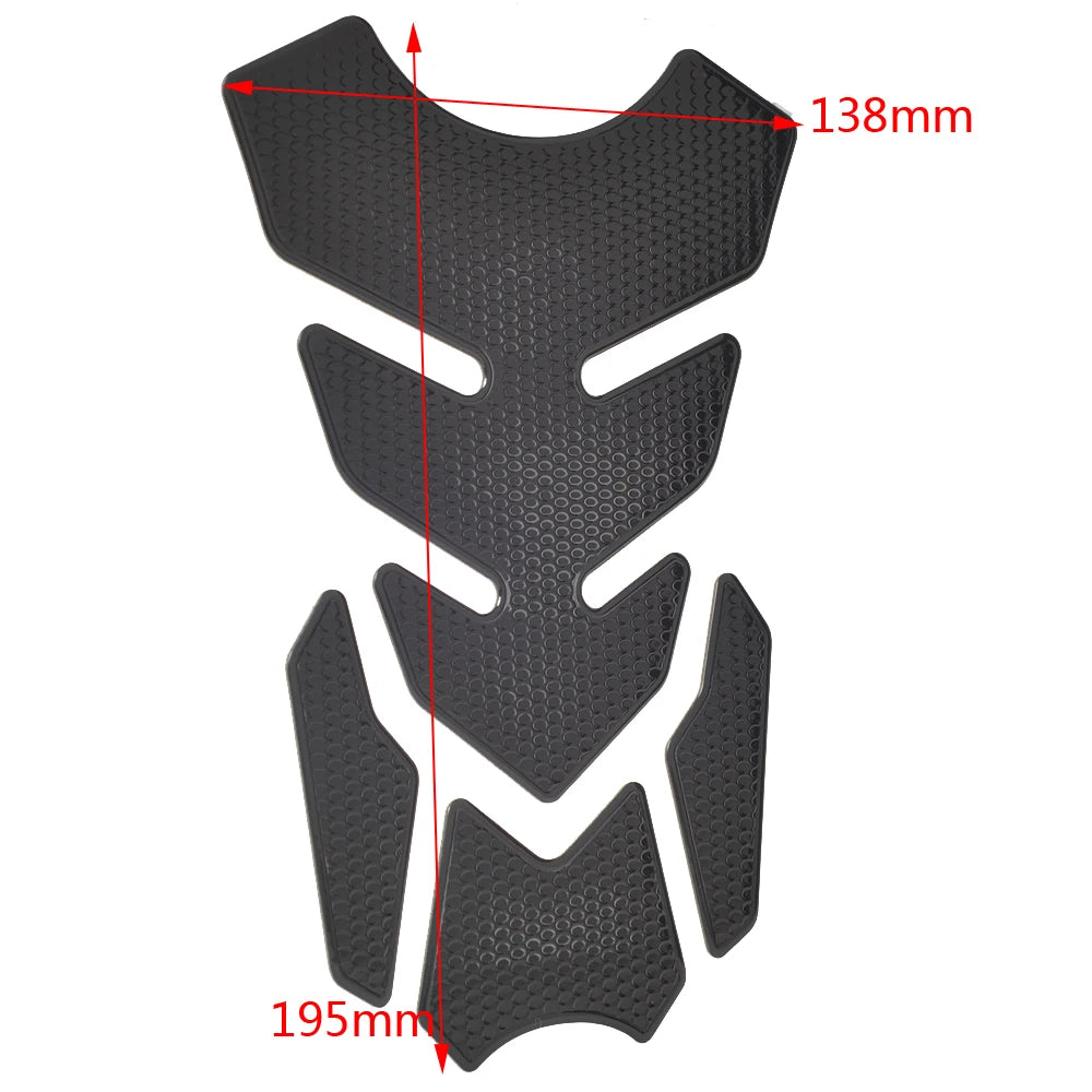 rubber fuel tank protector for bikes
