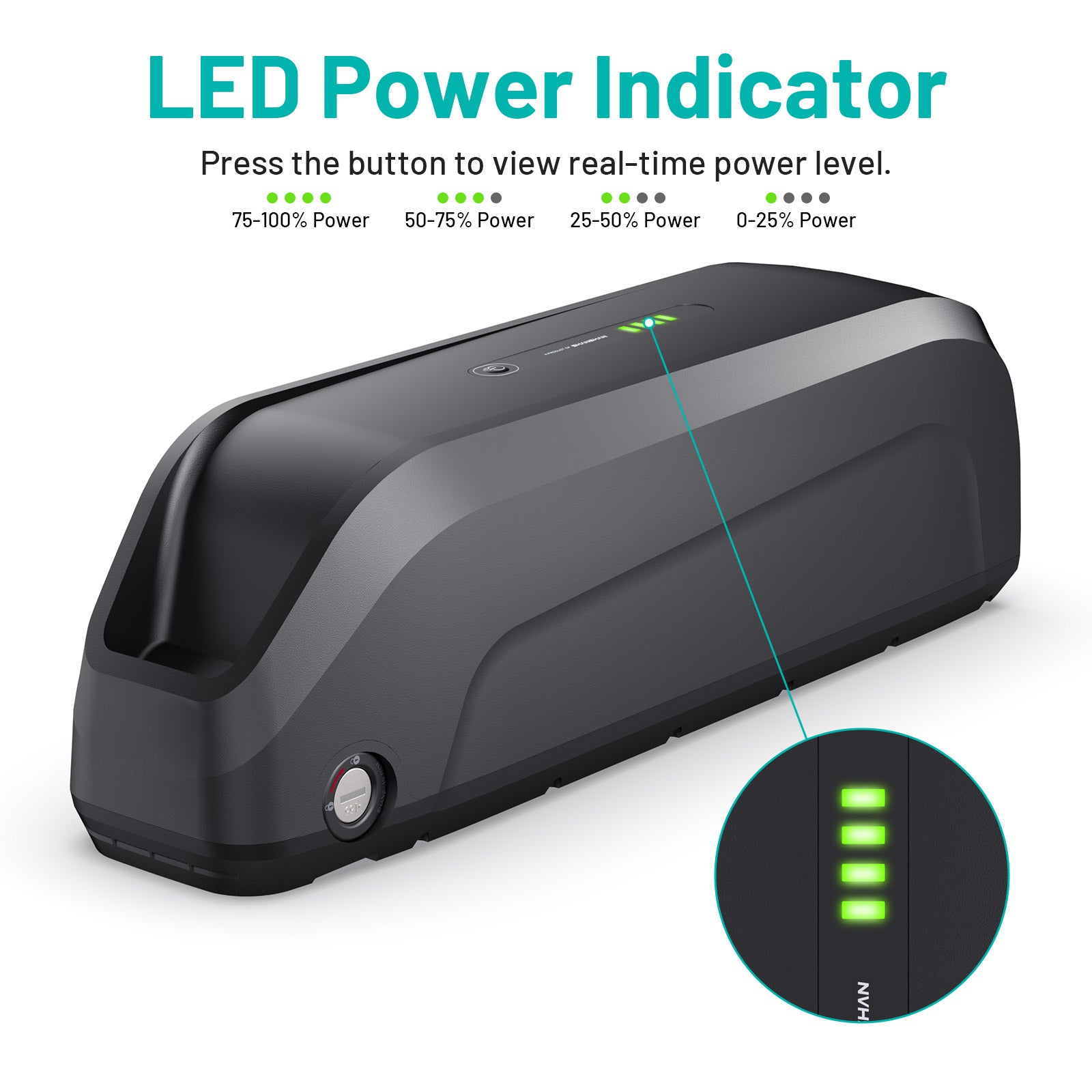 Hailong E-Bike Battery with XT60 Connector