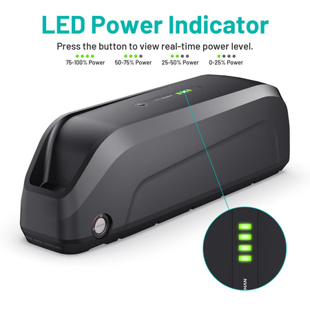 Hailong E-Bike Battery with XT60 Connector