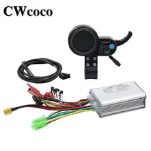 scooter controller with battery status display