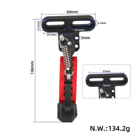 scooter parking stand anti skid base