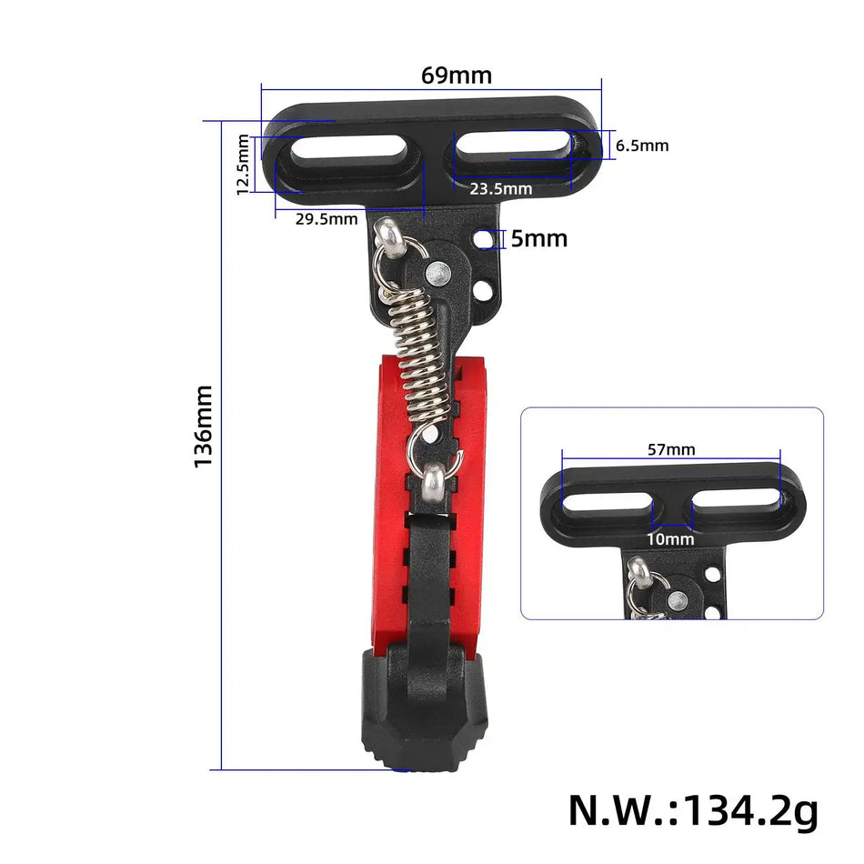 scooter parking stand anti skid base