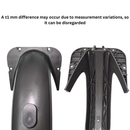 Rear Fender for Electric Scooters, Essential Replacement Part Match The Size