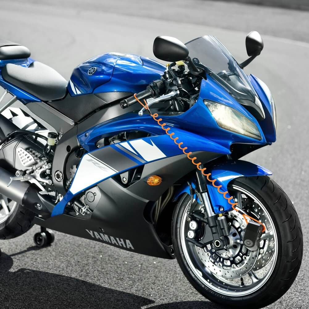 secure wheel lock for motorcycles