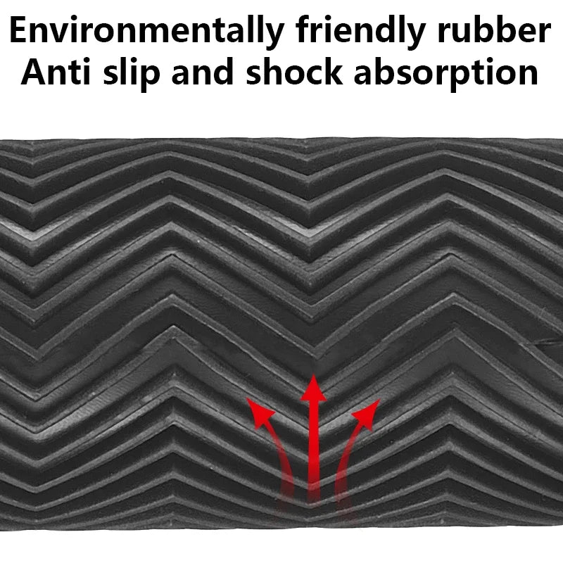 shockproof bicycle grips to reduce hand fatigue
