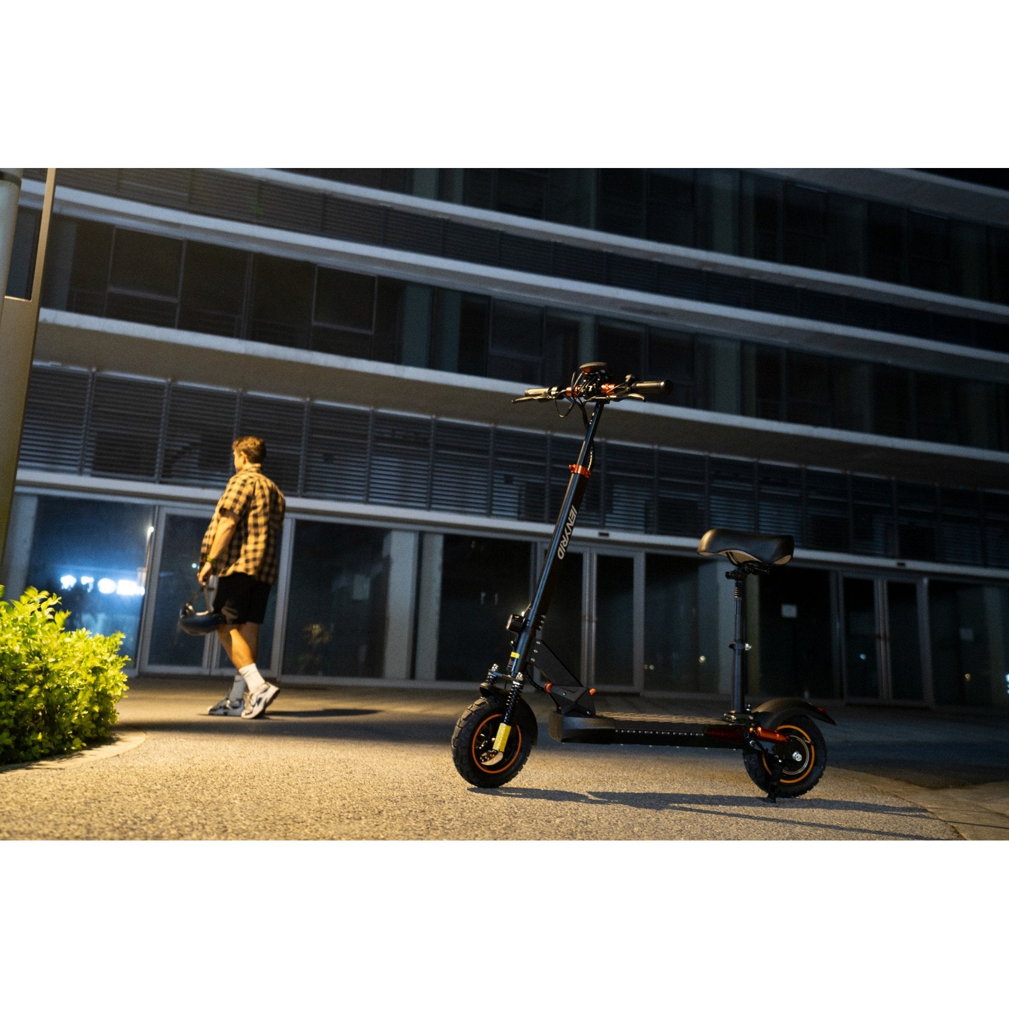   M4 Pro S+ Electric Scooter 800W 48V 12.5Ah | 10" Dirt Tires | Dual Brakes | 27.9 MPH