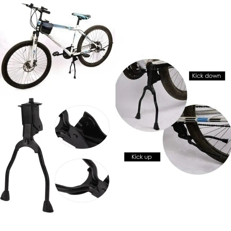 stainless steel double leg kickstand for bikes