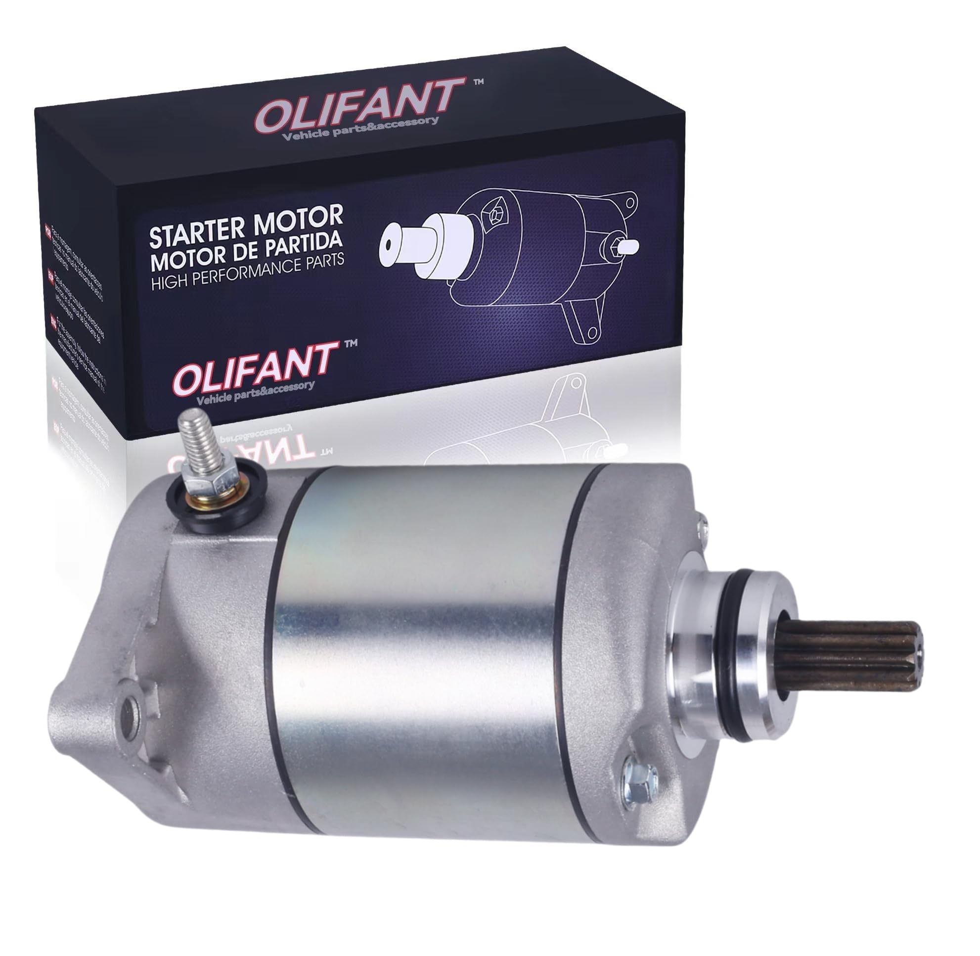   Starter for Suzuki Eiger 400 & KingQuad 400 (2002-2008) - Durable Automotive Replacement