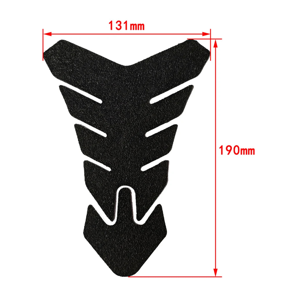   Universal Motorcycle Oil Gas Fuel Tank Protector Pad Cover Sticker