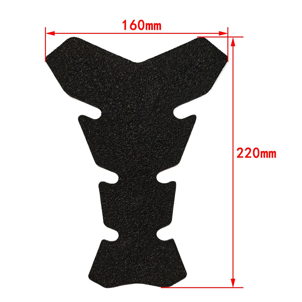   Universal Motorcycle Oil Gas Fuel Tank Protector Pad Cover Sticker