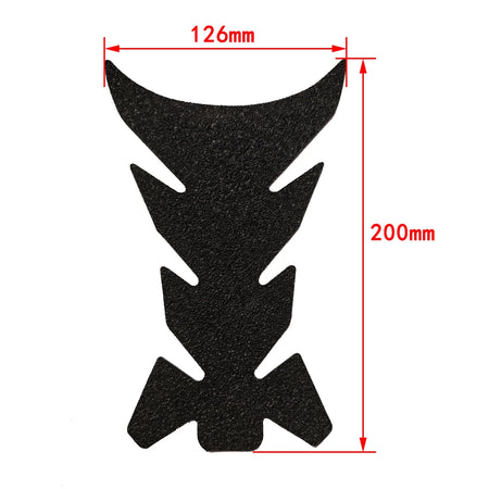   Universal Motorcycle Oil Gas Fuel Tank Protector Pad Cover Sticker