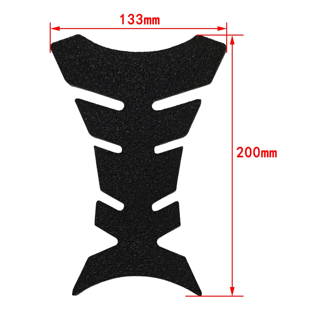   Universal Motorcycle Oil Gas Fuel Tank Protector Pad Cover Sticker