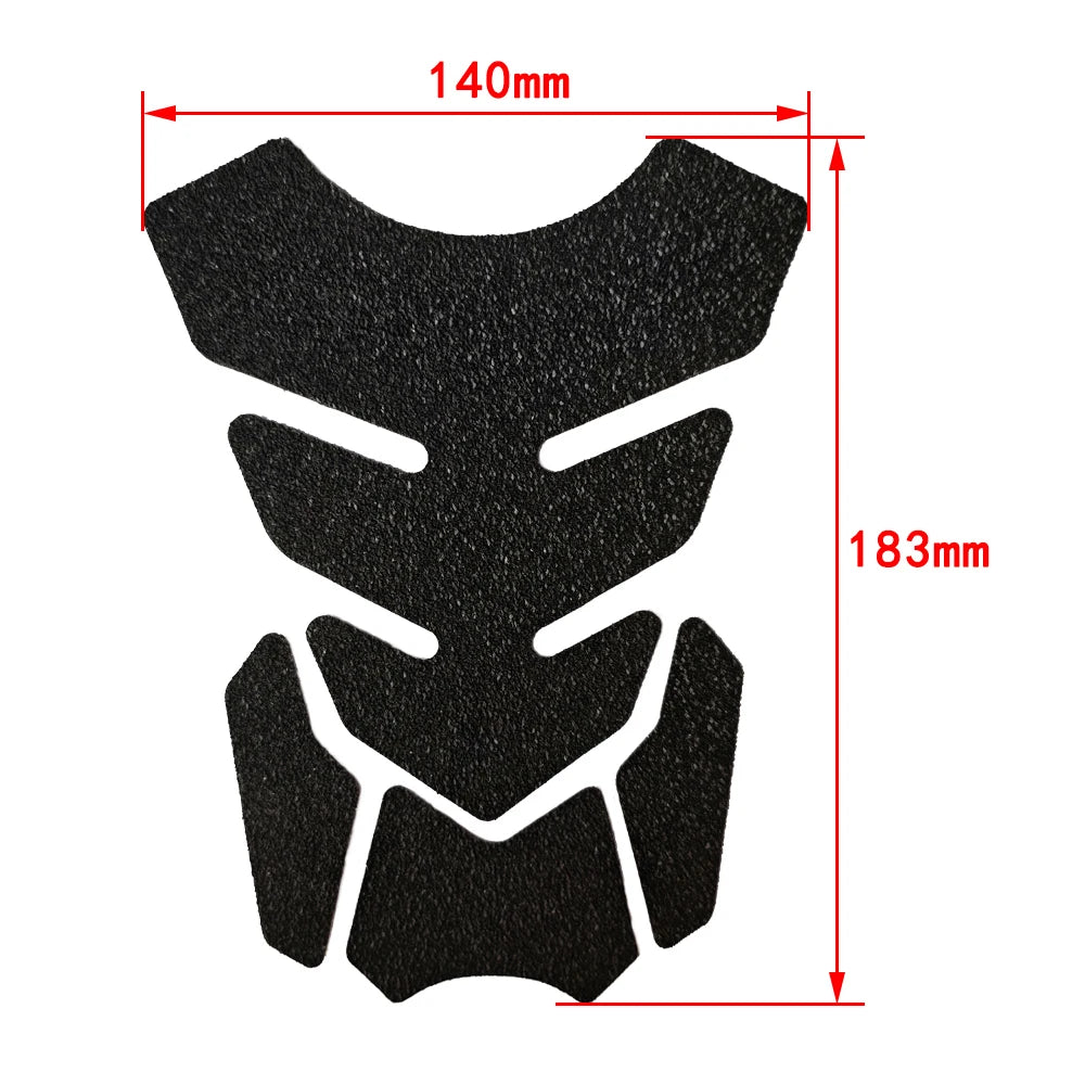   Universal Motorcycle Oil Gas Fuel Tank Protector Pad Cover Sticker