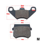 18-Type Hydraulic Brake Pads Set for Chinese Gas Bikes, Dirt Bikes, Taotao, Razor, T-Pro, Viper, Honda, Surron, Tektro, TRP & More M
