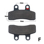 18-Type Hydraulic Brake Pads Set for Chinese Gas Bikes, Dirt Bikes, Taotao, Razor, T-Pro, Viper, Honda, Surron, Tektro, TRP & More F