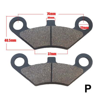 18-Type Hydraulic Brake Pads Set for Chinese Gas Bikes, Dirt Bikes, Taotao, Razor, T-Pro, Viper, Honda, Surron, Tektro, TRP & More