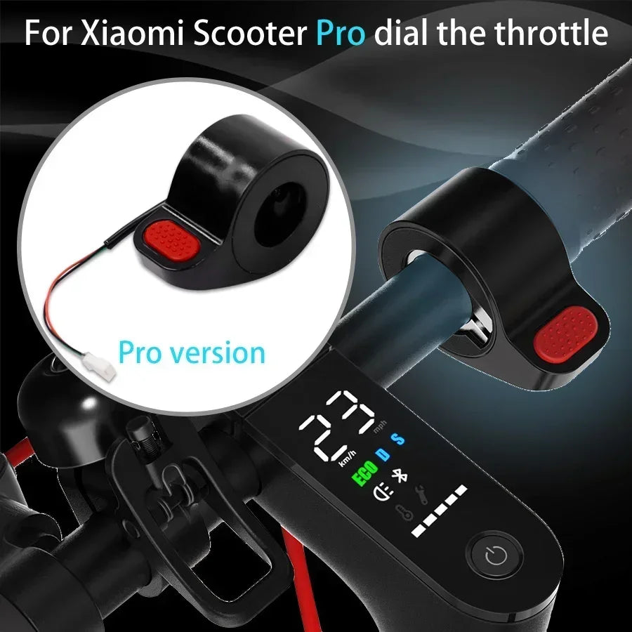   Universal Electric Scooter Finger Dial Thumb Throttle Assembly