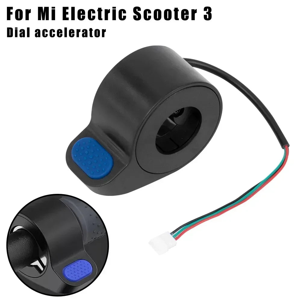  Universal Electric Scooter Finger Dial Thumb Throttle Assembly