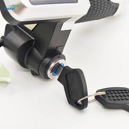   24V 36V 48V LCD Speed Mileage Display & 3-Speed Throttle