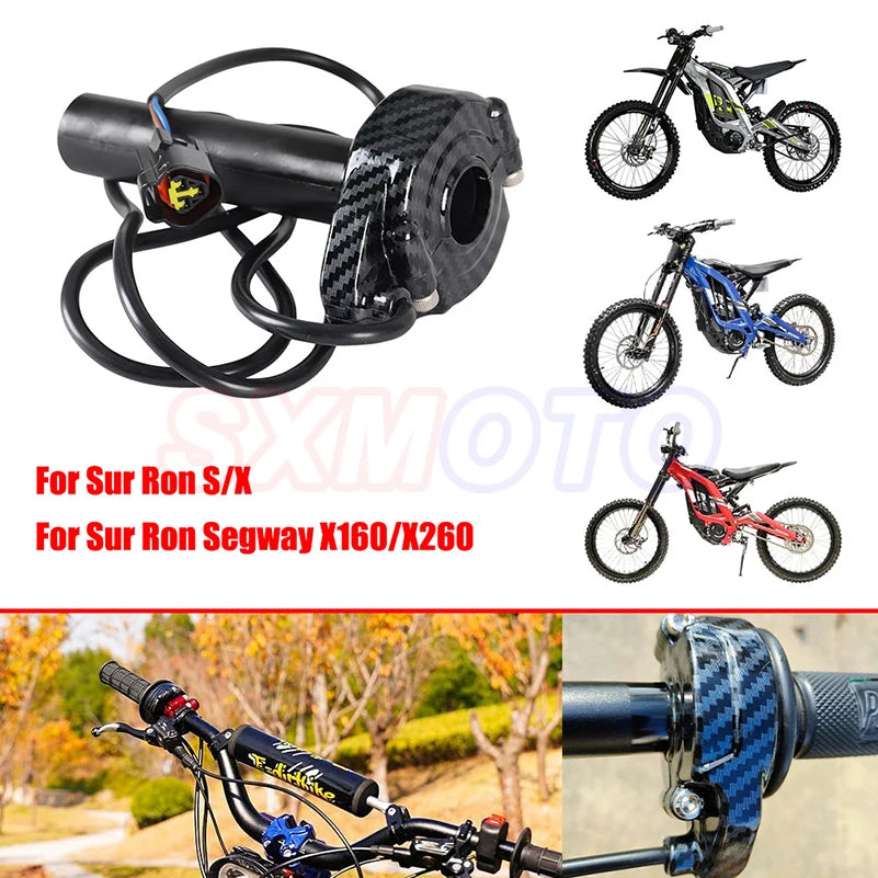   Surron Parts Light Bee X Electronic Throttle Handle - Accelerated Electric Motorcycle Accessories