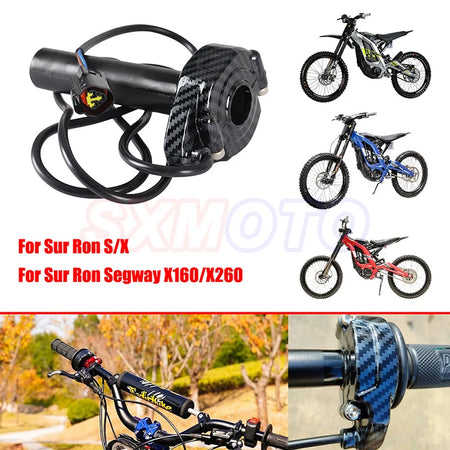   Surron Parts Light Bee X Electronic Throttle Handle - Accelerated Electric Motorcycle Accessories