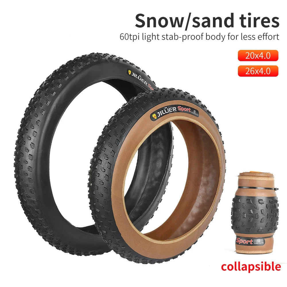   TANKE Anti Puncture Snow Beach Bicycle Tire