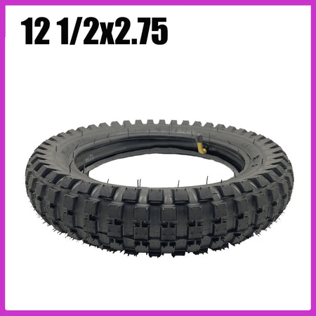   12 Inch Off-Road Tire Inner Tube for E-Bikes and Mini Motorcycles