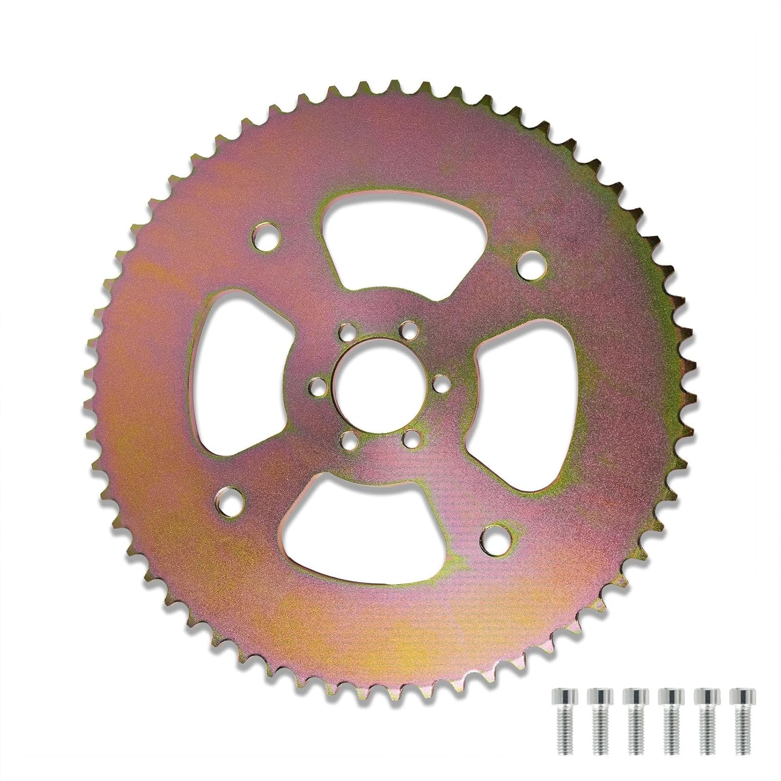   JMCHstore 60T High Torque Rear Chain Sprocket for Mini Bikes