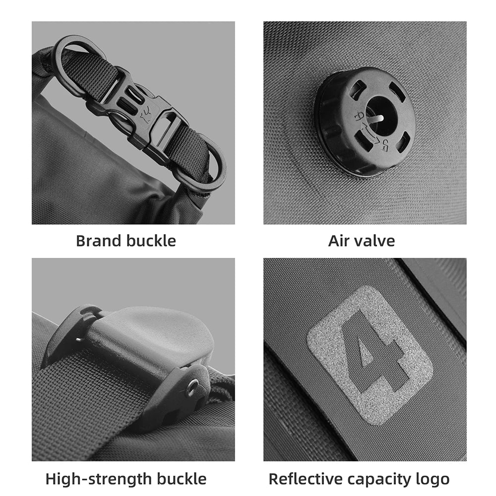   Rhinowalk Bike Front Fork Bag - Waterproof 4L/7L