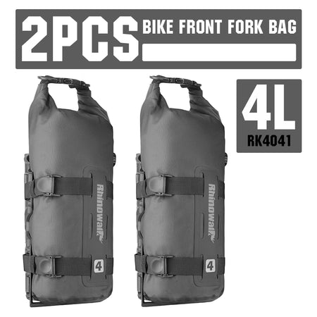   Rhinowalk Bike Front Fork Bag - Waterproof 4L/7L