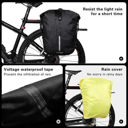   Rhinowalk 20L Waterproof Bike Pannier Bag