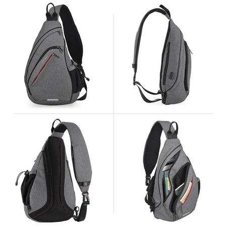   Mixi Men One Shoulder Backpack