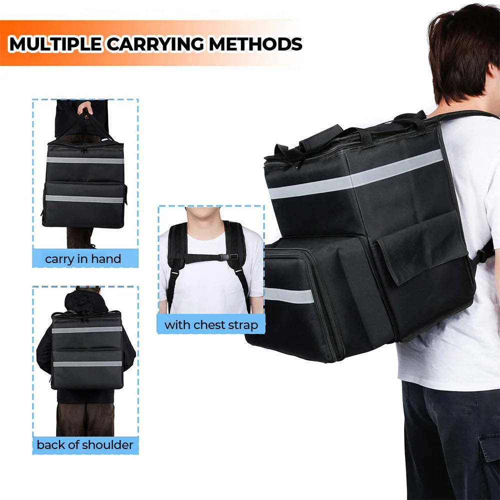   56L Waterproof Thermal Backpack Cooler Bag