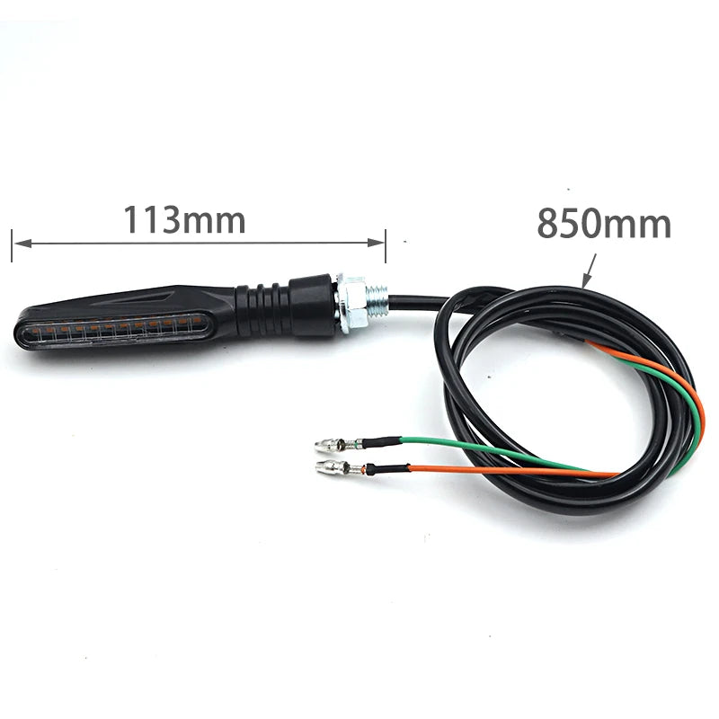   2 PCS 60V Rear LED Brake Light for E-Scooter