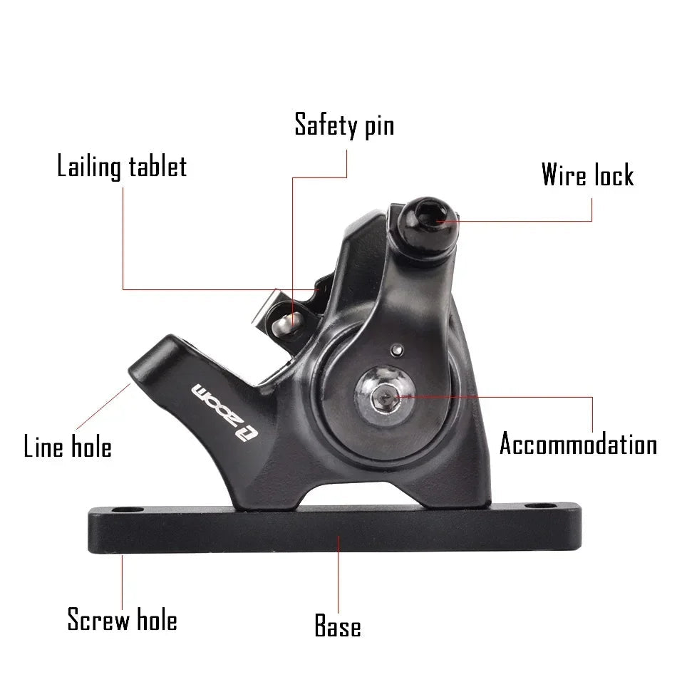 ultralight alloy bicycle brake caliper flat mount