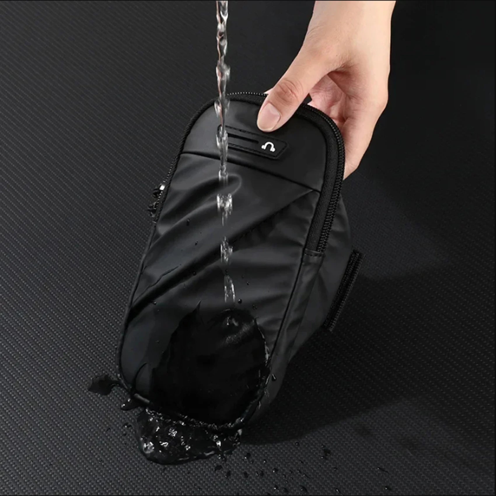   Waterproof Arm Bag with Headphone Jack for Running
