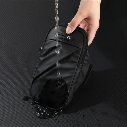   Waterproof Arm Bag with Headphone Jack for Running