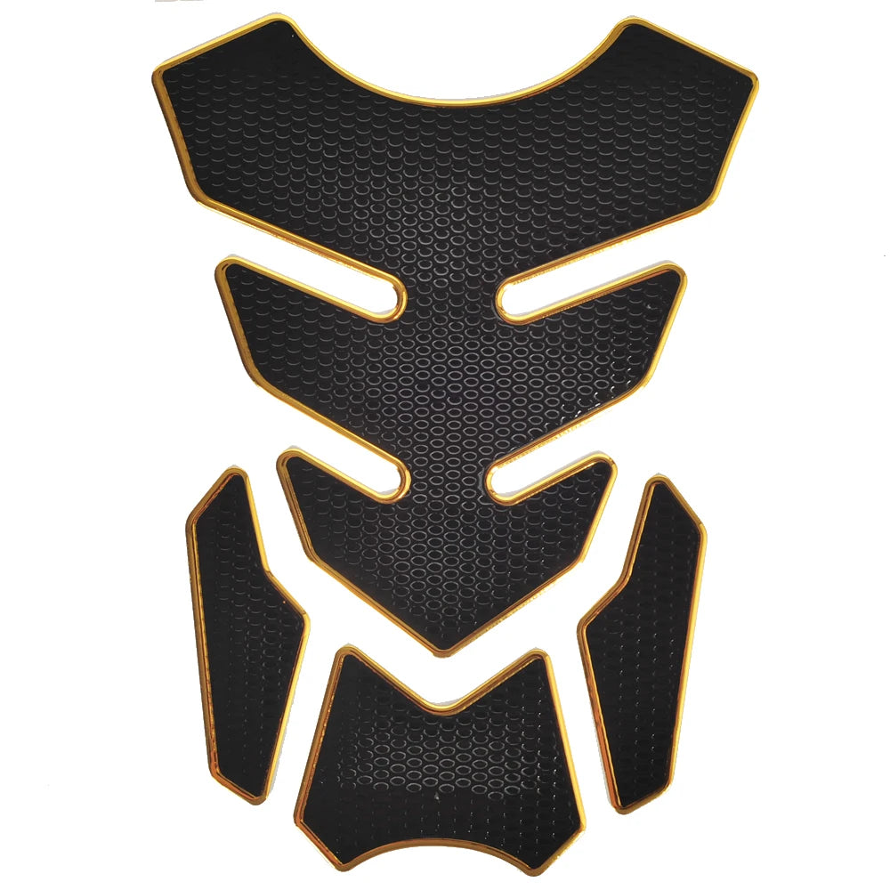 versatile tank pad for multiple bike models