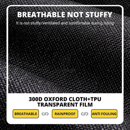 waterproof polyester TPU motorcycle rain gear